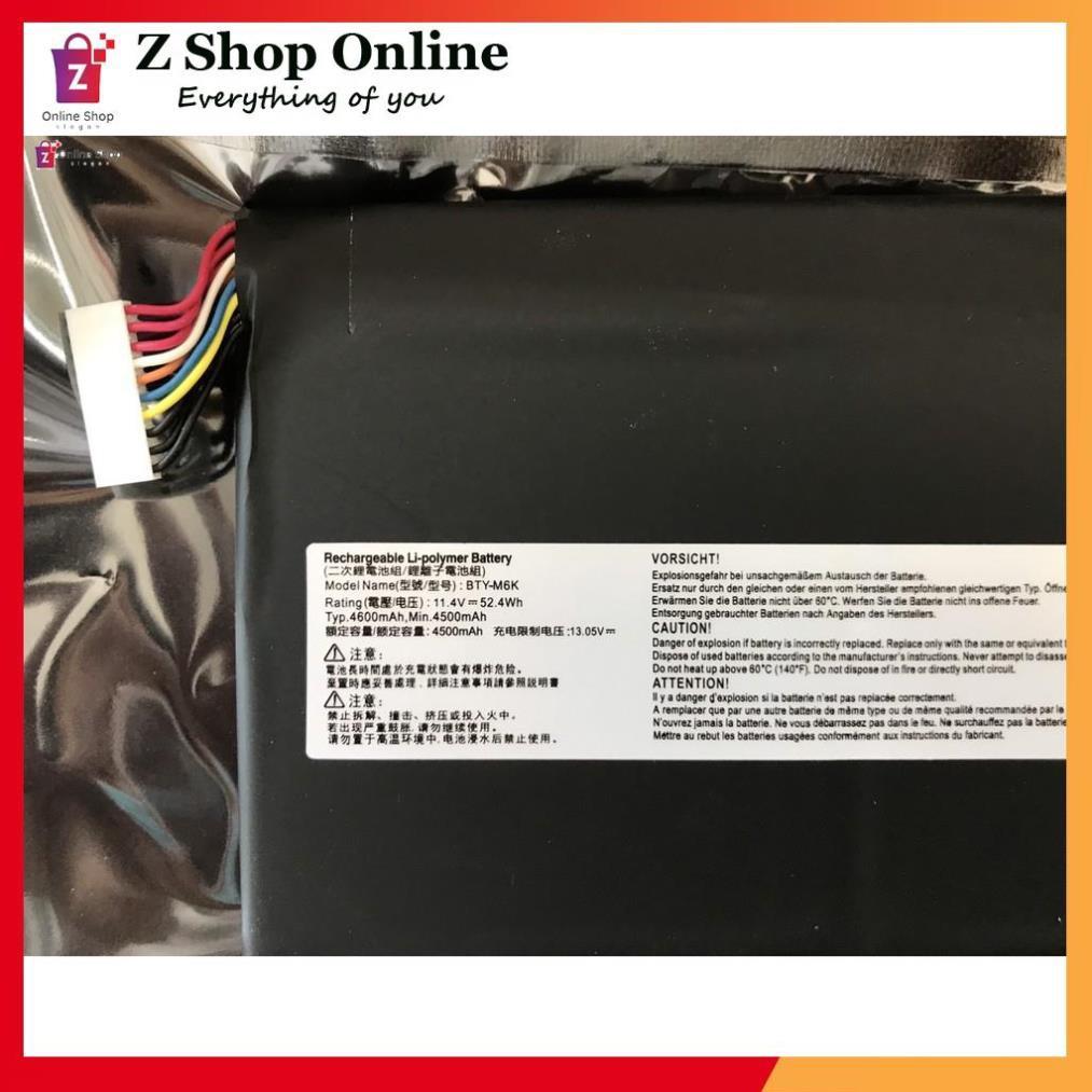Pin Dùng Cho MSI GF63 8RD 8RC GF75 BTY-M6K Original