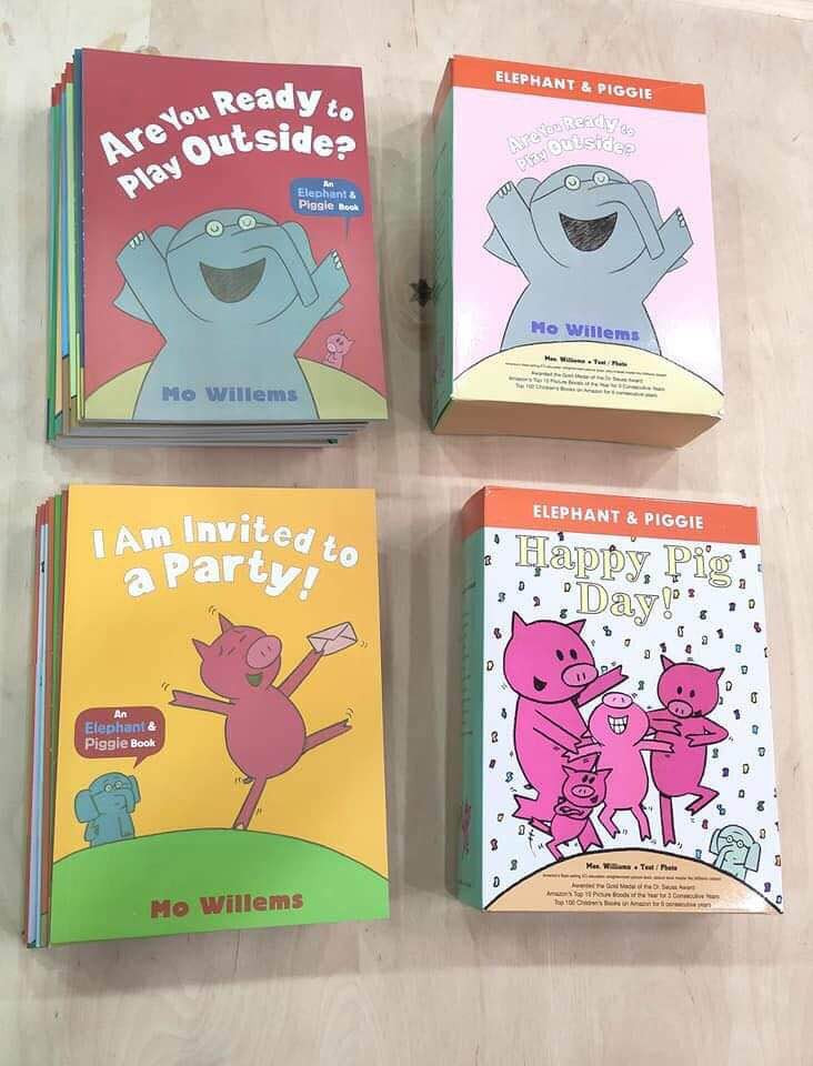 ELEPHANT AND PIGGIE - MO WILLEMS + audio