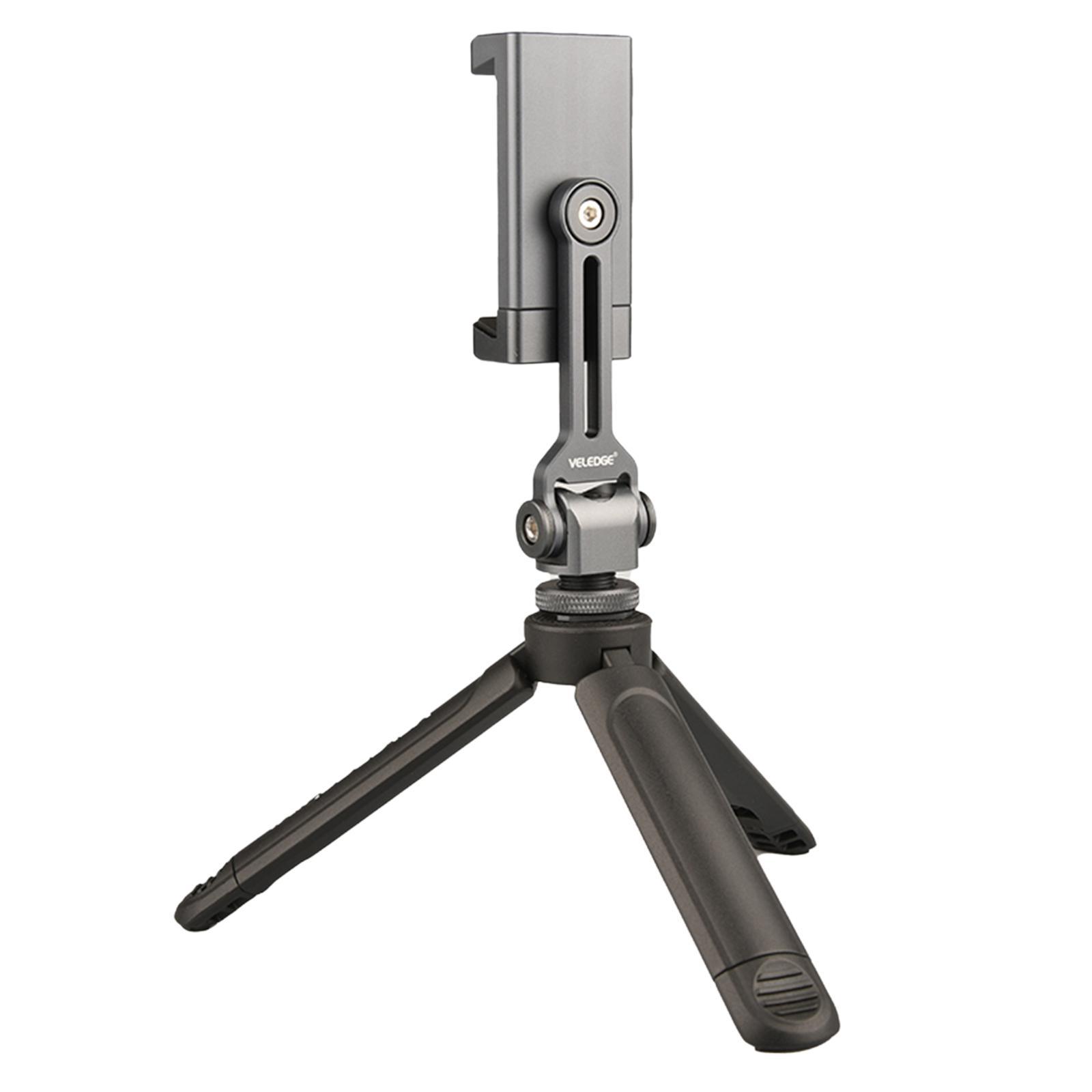 Phone Tripod Mount Adapter W Cold Shoe Mount Flexible Wide Compatibility High Performance