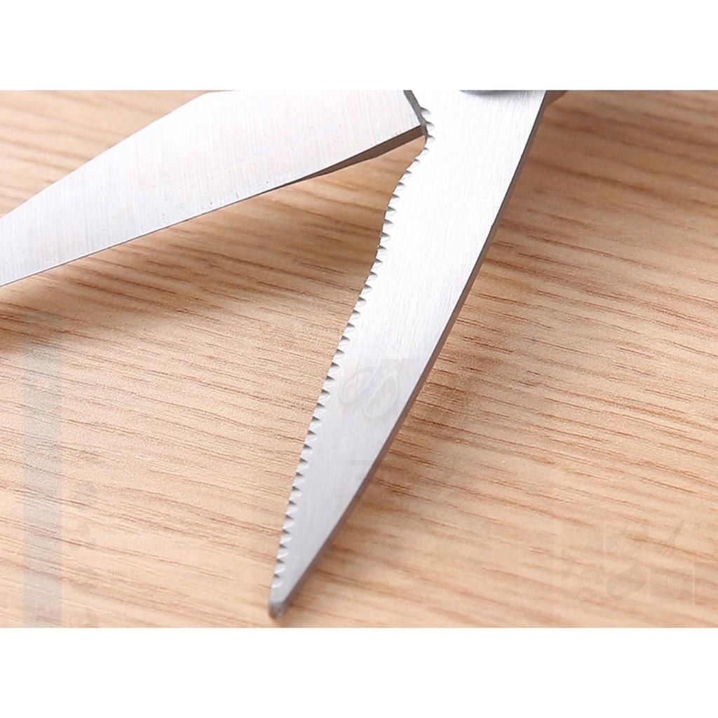 Combo kéo cắt gà đa năng tặng kèm tạp dề nấu ăn chống thấm nước
