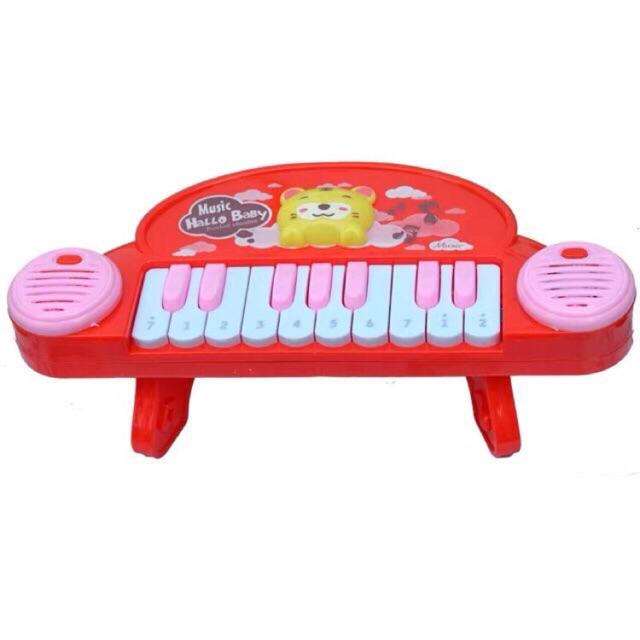 ĐỒ CHƠI ĐÀN PIANO CHO BÉ , 2 chế độ chơi KÈM PIN