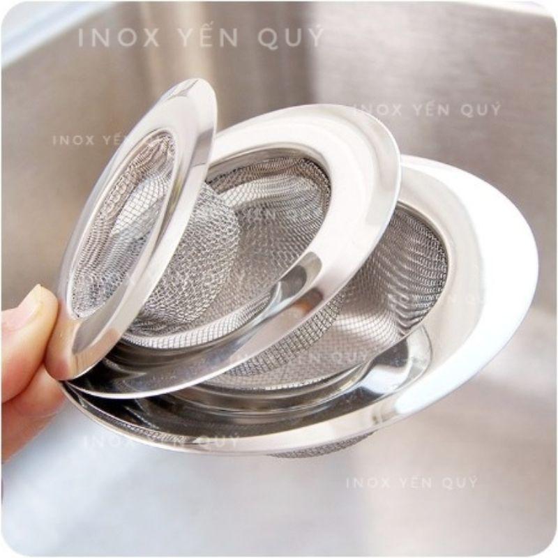 Vì lọc rác chậu rửa bát inox