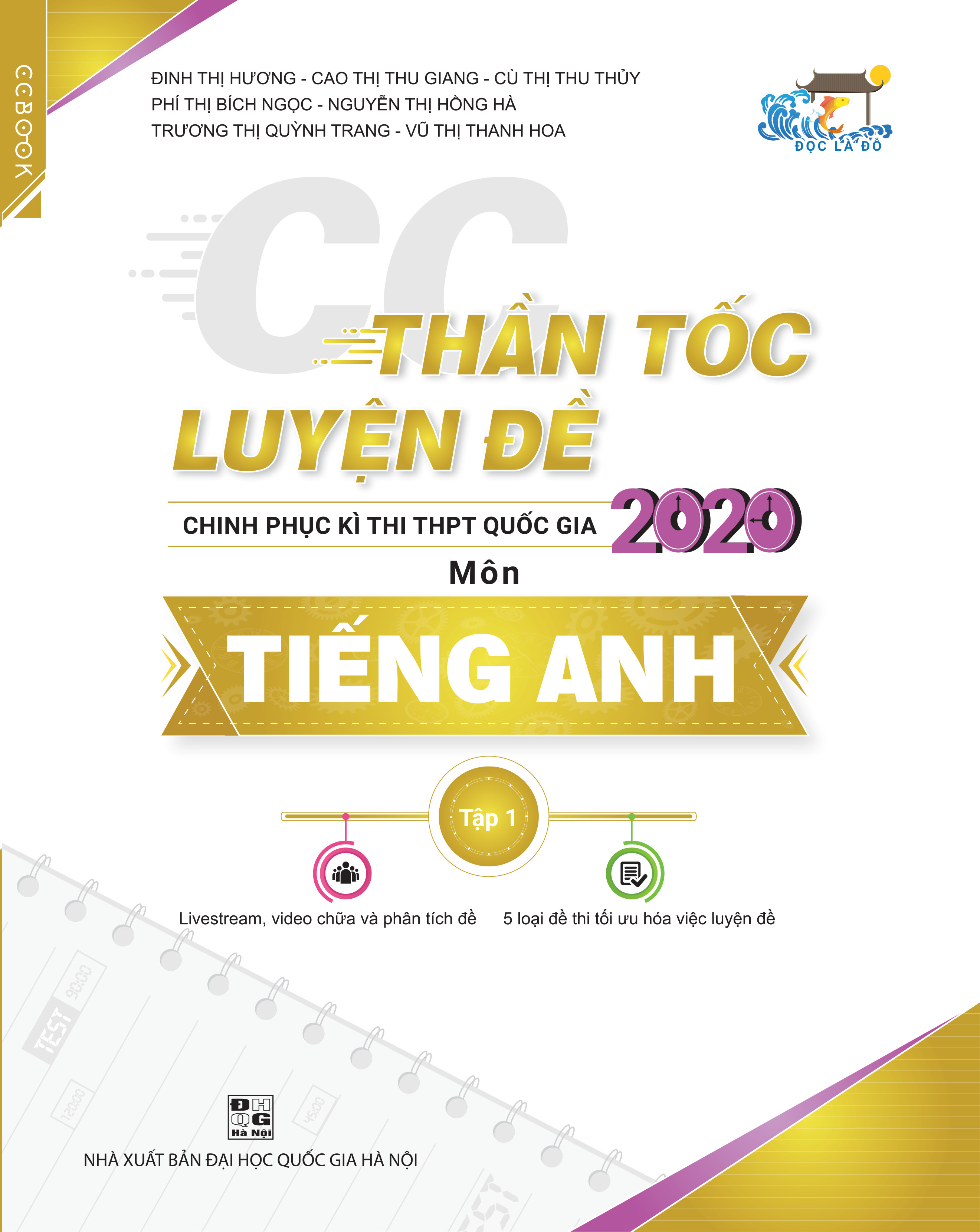 Combo CC Thần tốc luyện đề 2020 môn Tiếng anh tập 1 - Ôn Luyện Thi Trắc Nghiệm Thpt Quốc Gia Năm 2019 Môn Tiếng anh