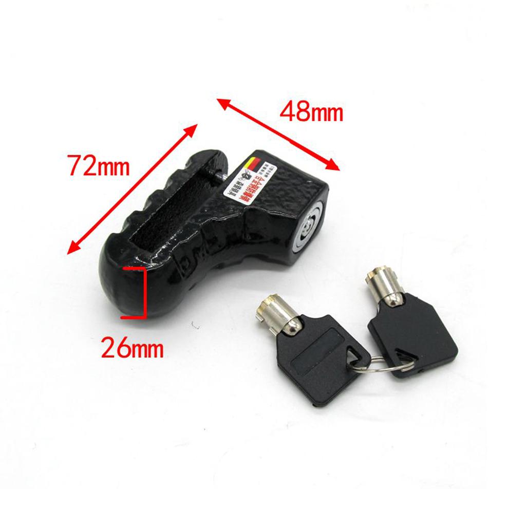 Đa Năng Xe Máy Xe Tay Ga An Ninh Chống Trộm Bánh Xe Phanh Đĩa Khóa Báo Động