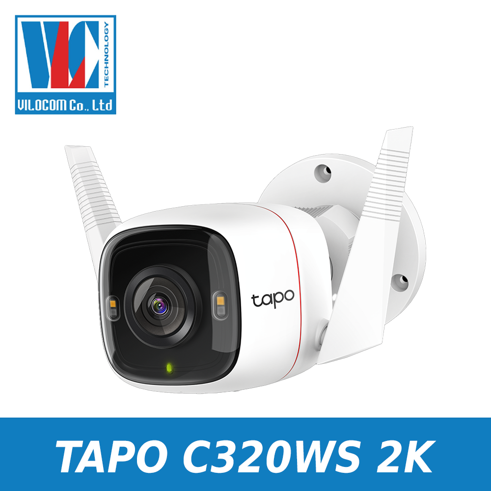 Camera WiFi An Ninh Ngoài Trời TP-LINK Tapo C310 C320WS - Hàng Chính Hãng