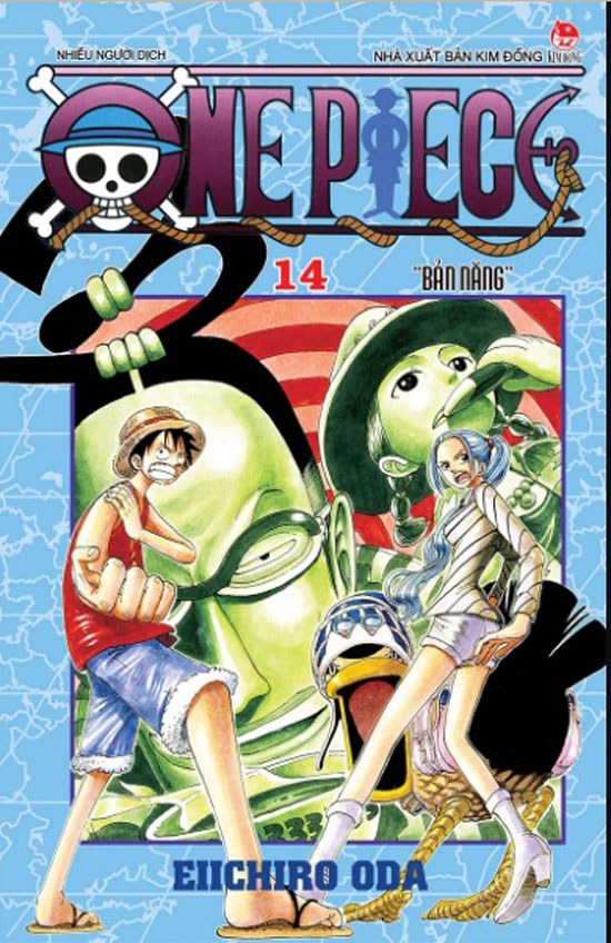 One Piece - Tập 14 - Bìa rời
