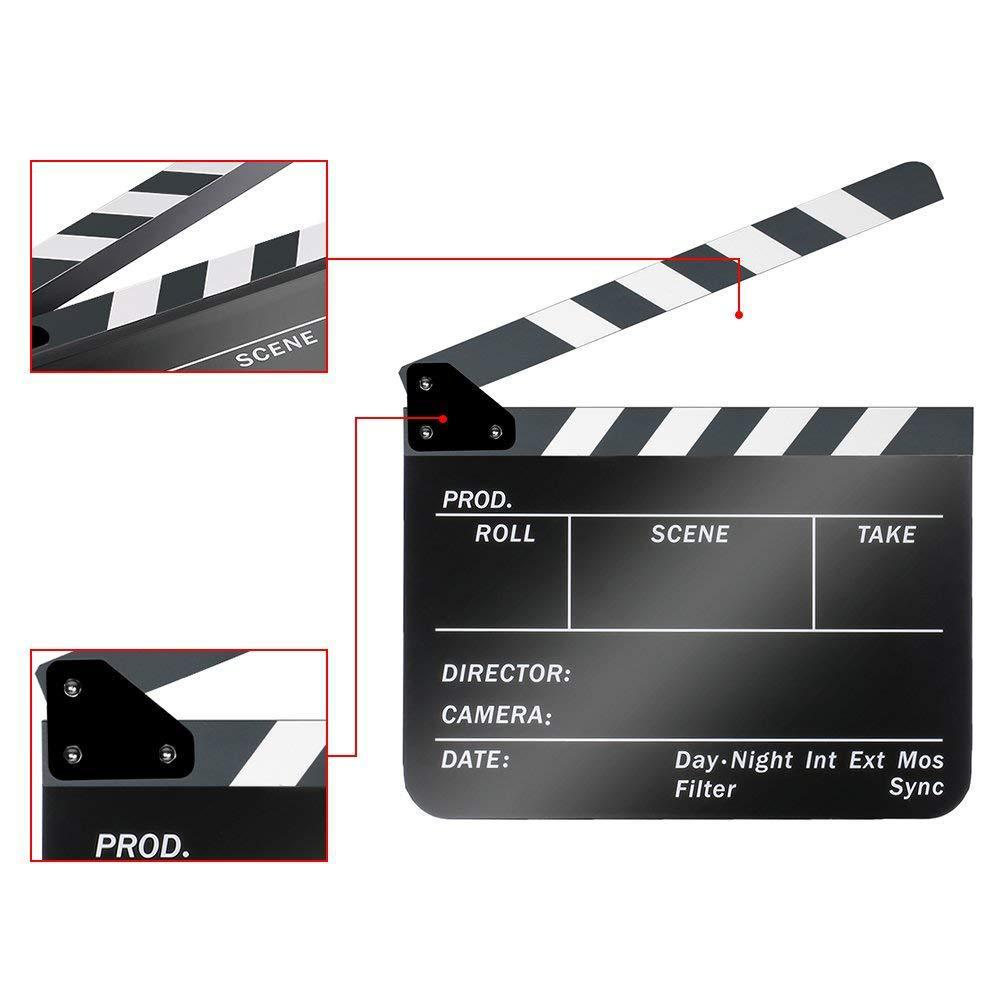 Đạo diễn phim chuyên nghiệp Clapboard, Studio chụp ảnh Video TV Acrylic