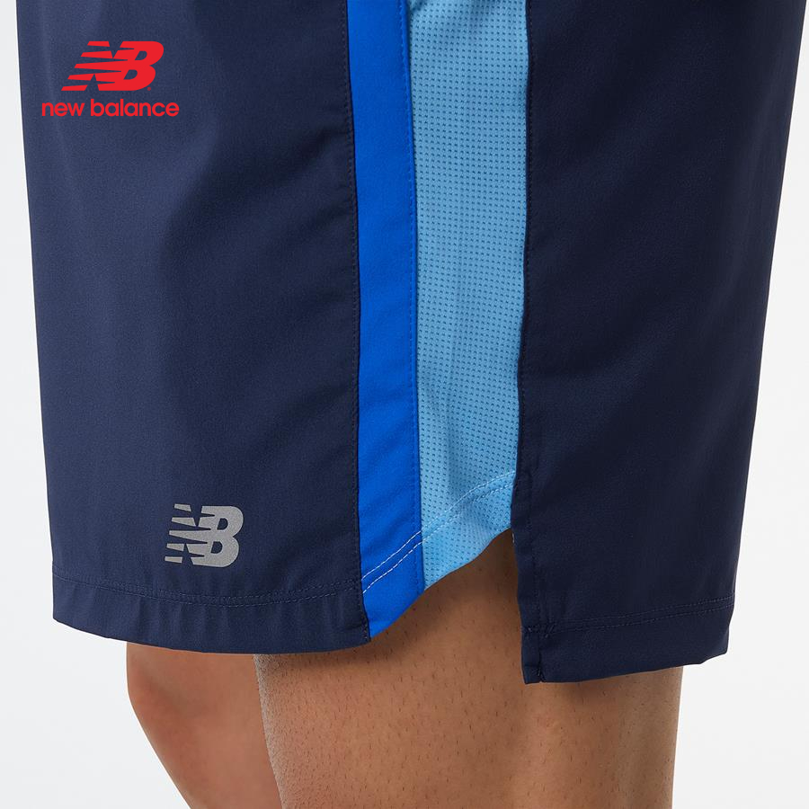 Quần ngắn thể thao nam New Balance Running Shorts M Sky - AMS23232SK (form châu á)