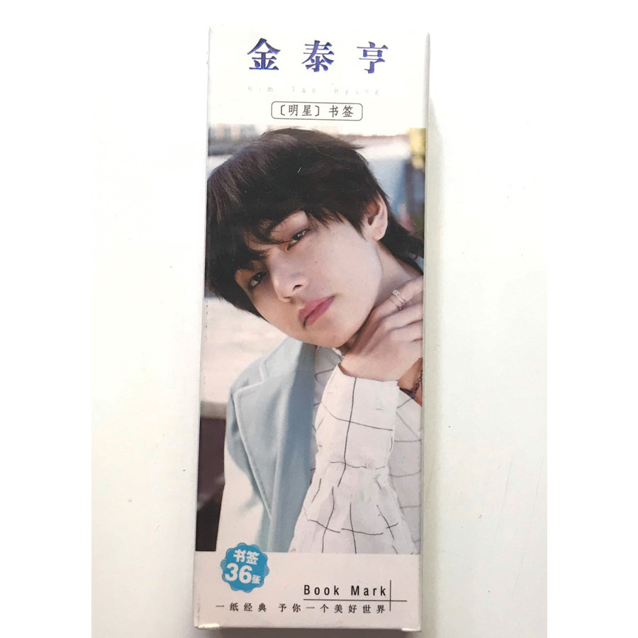 Bookmark BTS idol bookmark V