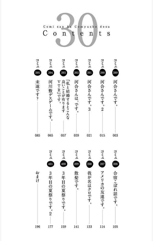 Komi-san wa, Komyusho desu 30 - Komi Can’t Communicate 30 (Japanese Edition)