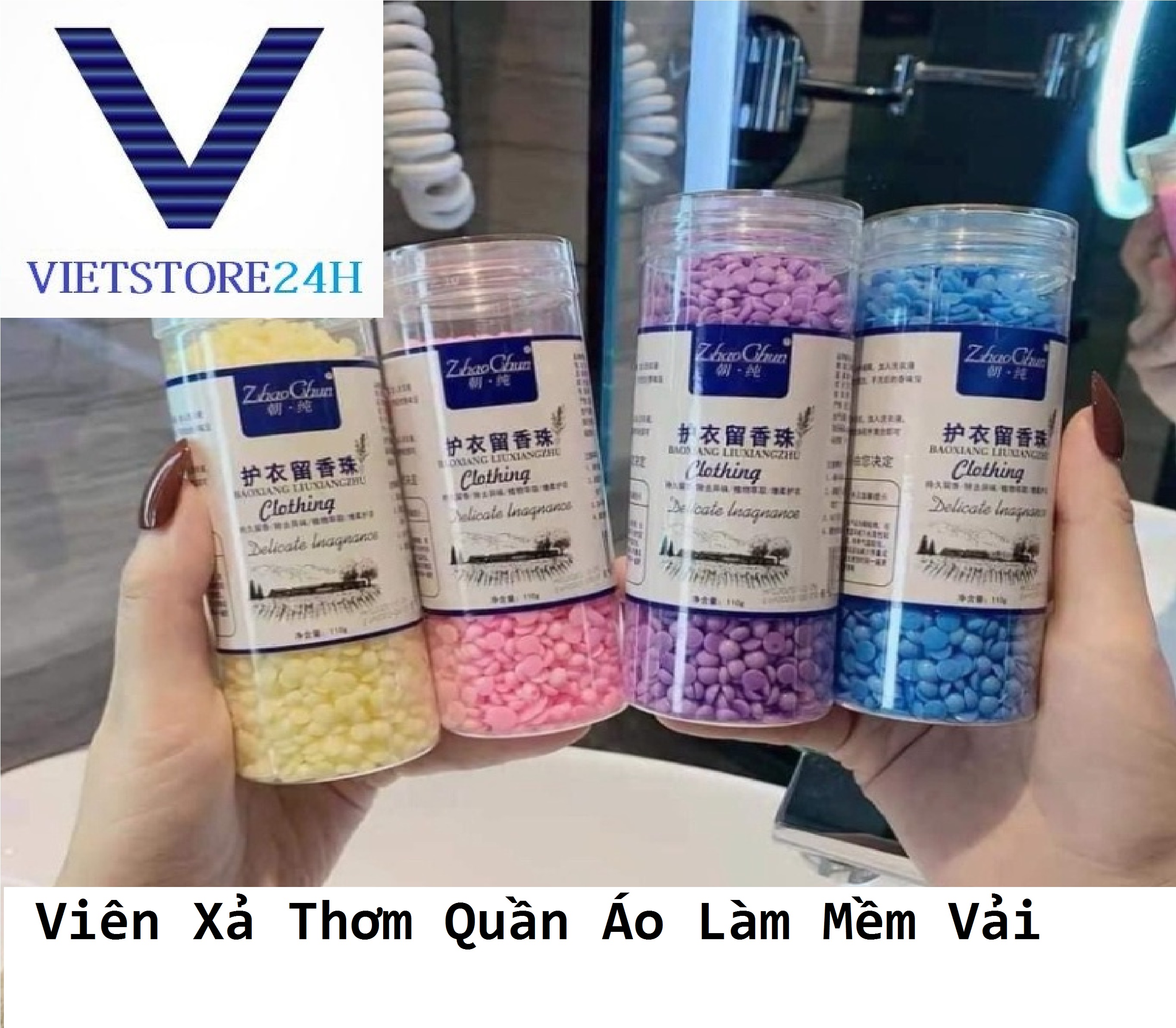 Viên Xả Thơm Quần Áo Làm Mềm Vải VT - Giao Ngẫu Nhiên