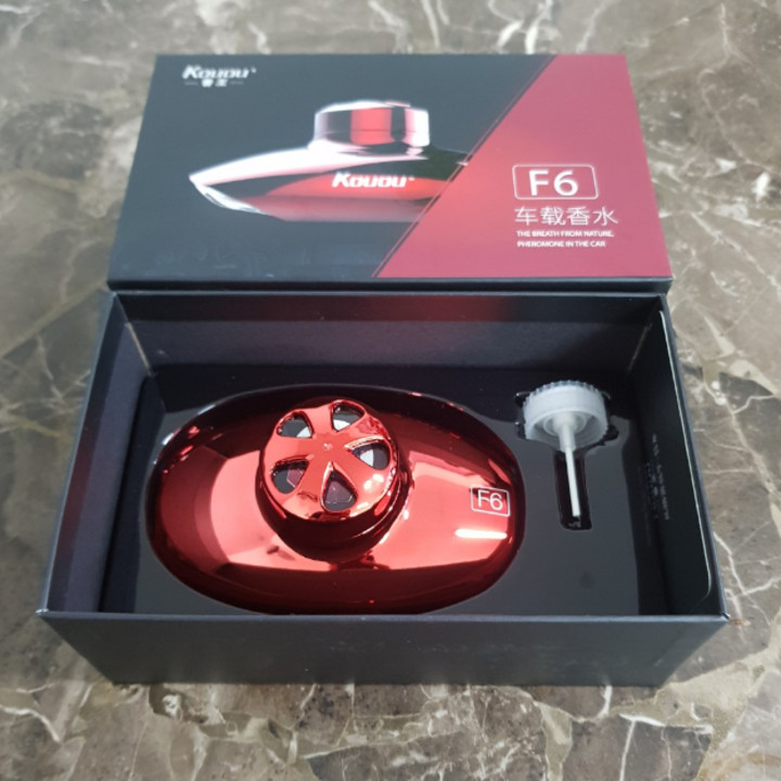 Nước hoa trang trí trên ô tô, xe hơi tạo hương thơm tự nhiên F6