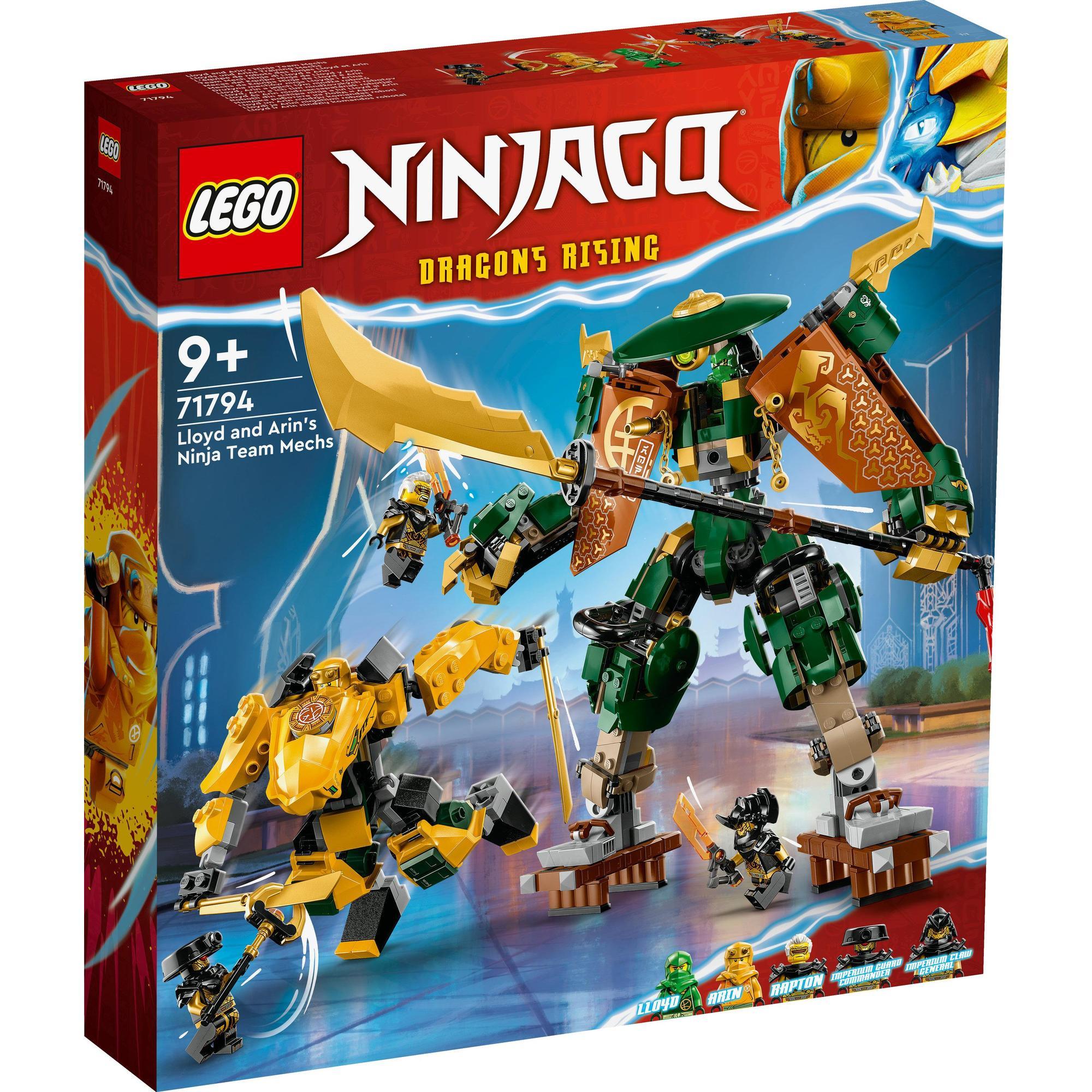 LEGO Ninjago 71794 Đồ chơi lắp ráp Chiến giáp của Lloyd và Arin (764 chi tiết)