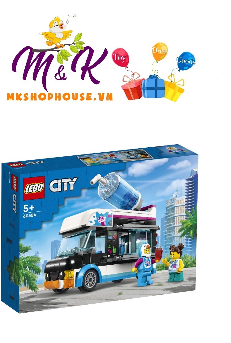 LEGO City 60384 Xe Kem Tuyết Của Penguin