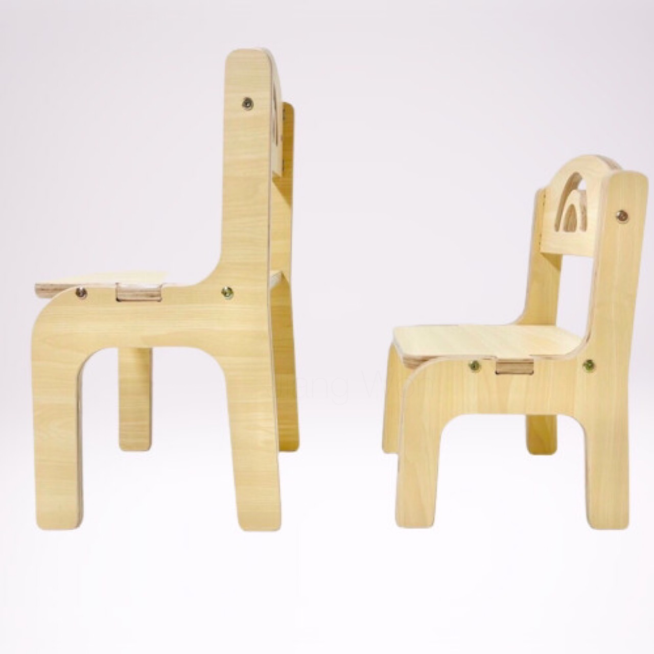 Bộ Bàn Gỗ Cho Trẻ Em, Bàn Ghế Montessori Gỗ Plywood An Toàn Cho Bé Phù Hợp Cho Các Bé 0-3 tuổi, 3-6 tuổi