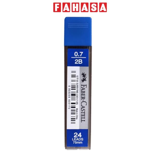 Ruột Chì 2B 0.7 mm Super Fine - Faber-Castell 127720 (75 mm x 20 Ngòi)