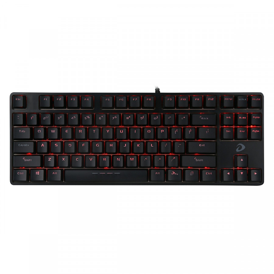 Bàn Phím Cơ Có Dây DareU DK87 LED Tenkeyless - Hàng Chính Hãng