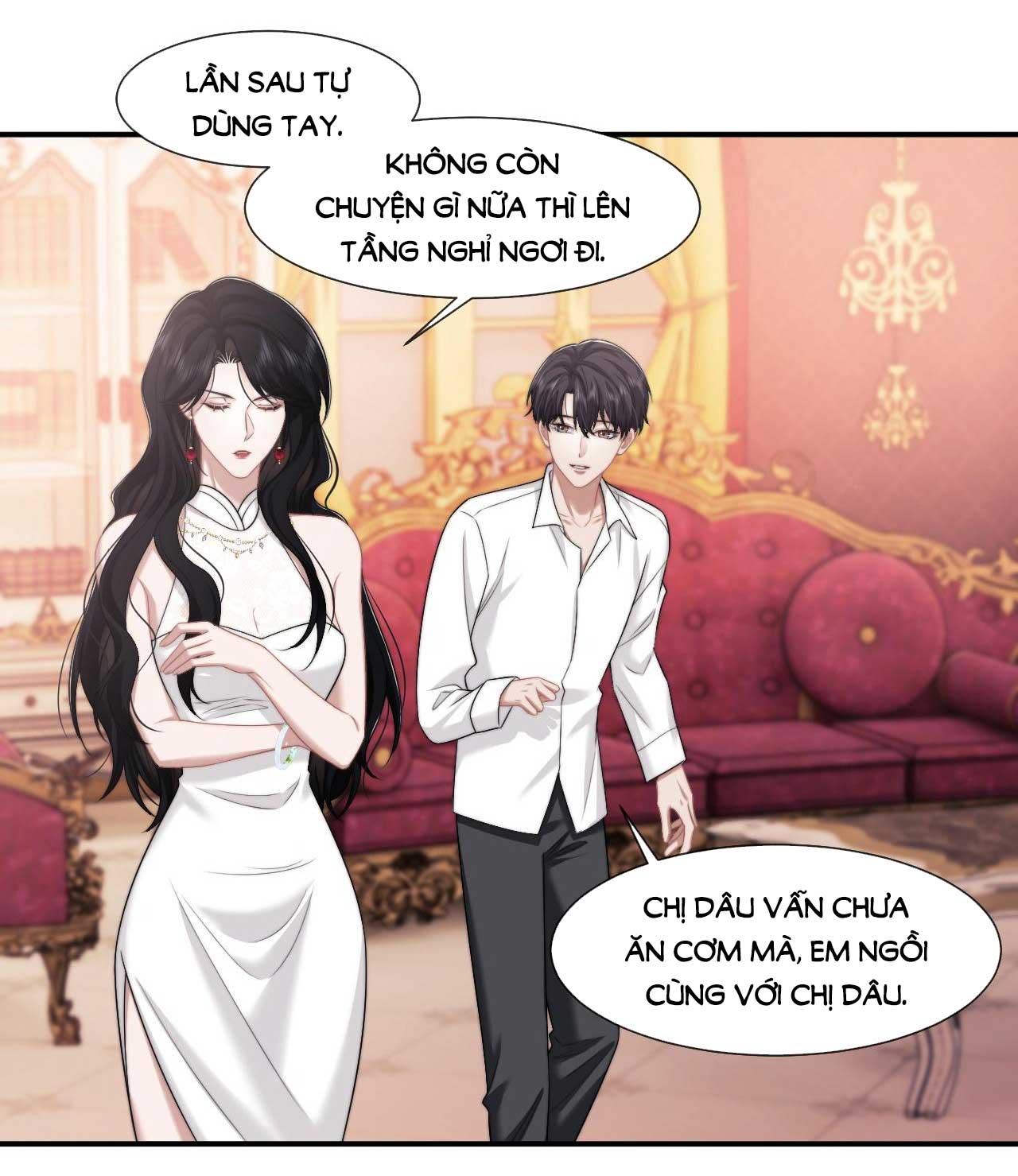 chủ mẫu cao môn xuyên không thành nữ phụ hào môn chapter 44.1 3