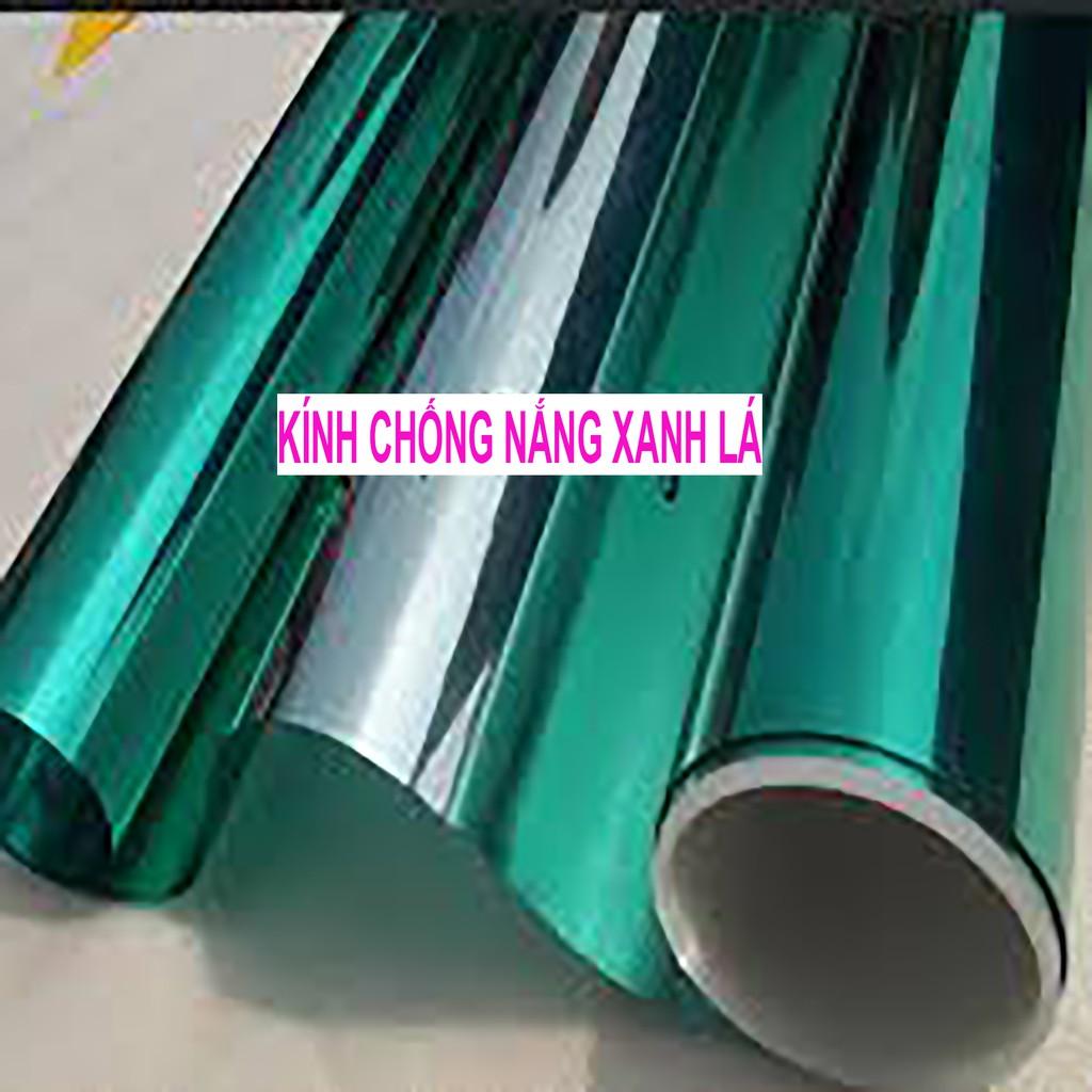 DECAL DÁN KÍNH CHỐNG NẮNG XANH LÁ