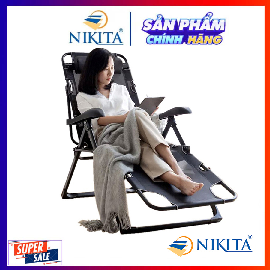 Ghế xếp thư giãn văn phòng - chính hãng NIKITA 2036