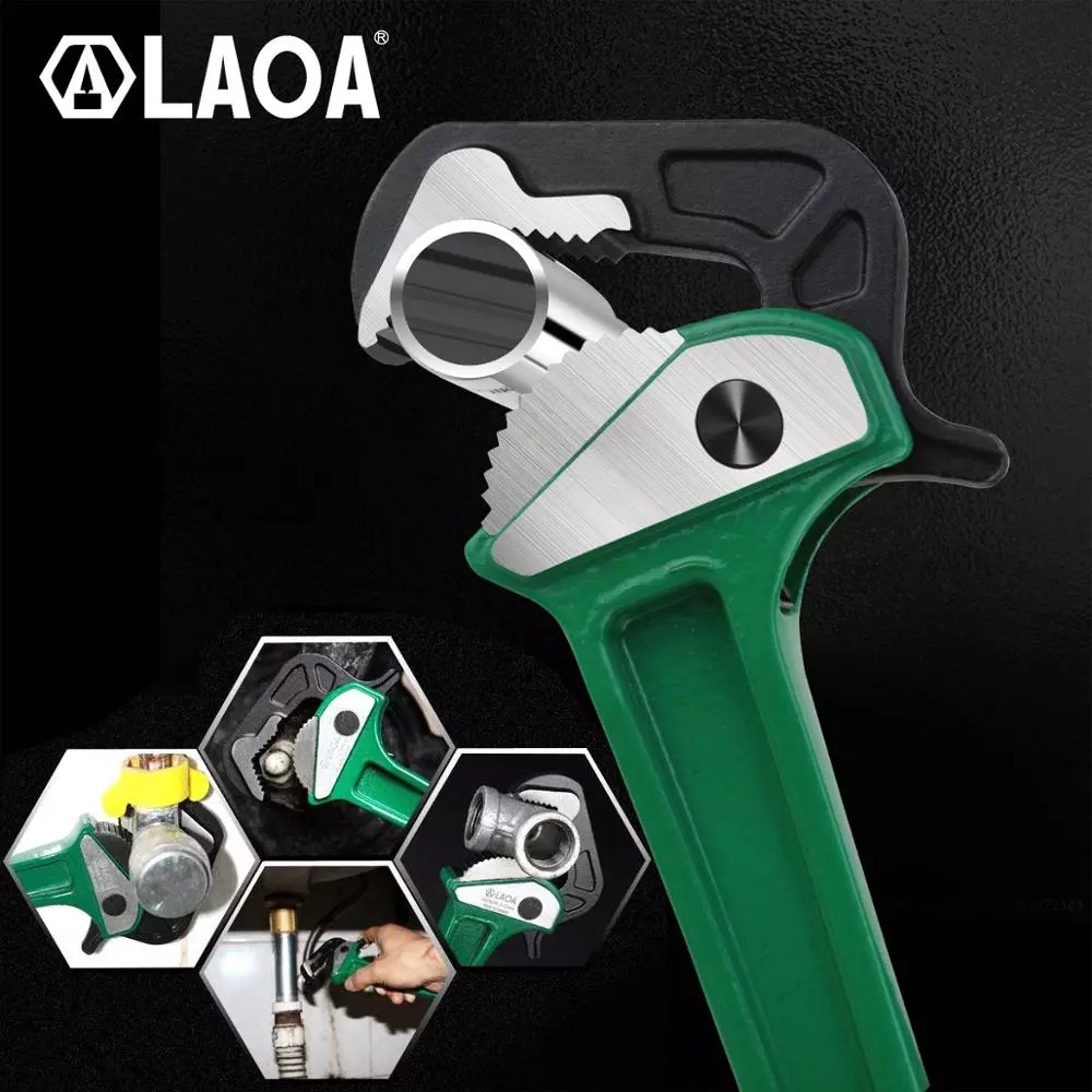 Cờ lê kẹp ống nhanh grip LAOA chuyên dụng, thép Cr-V chất lượng cao, hàng chính hãng