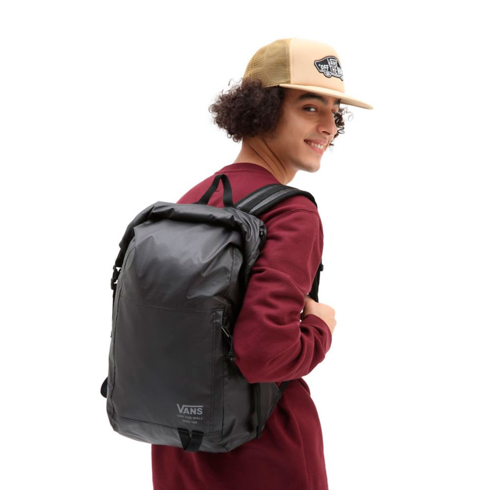 Balo Vans Rolltop Backpack VN0A5KJHBLK