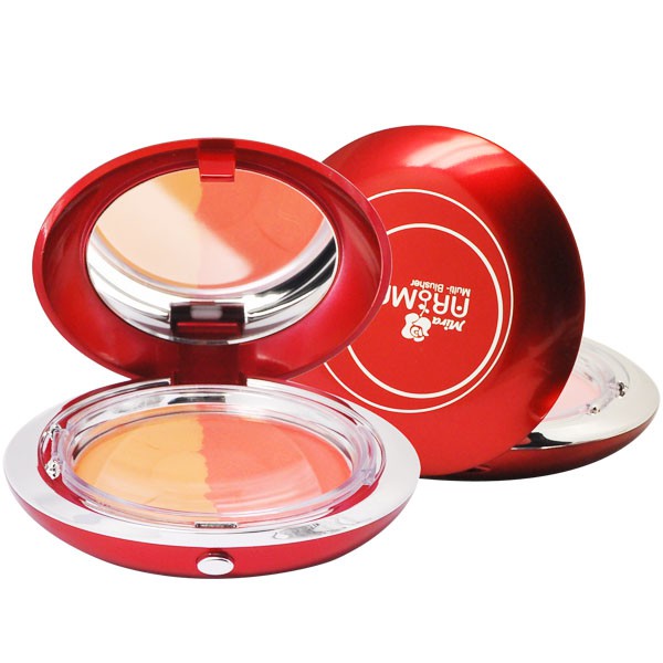 Phấn má hồng Mira Aroma Multi Blusher Hàn Quốc 13g No.41# đỏ hồng tặng kèm móc khoá