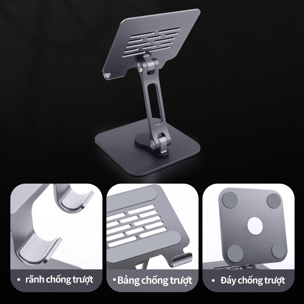 BD3033 Giá đỡ Laptop - Giá Đỡ Máy Tính Bảng Có Thể Điều Chỉnh Cho iPad Giá Đỡ Hỗ Trợ 12.9 Inch Kim Loại