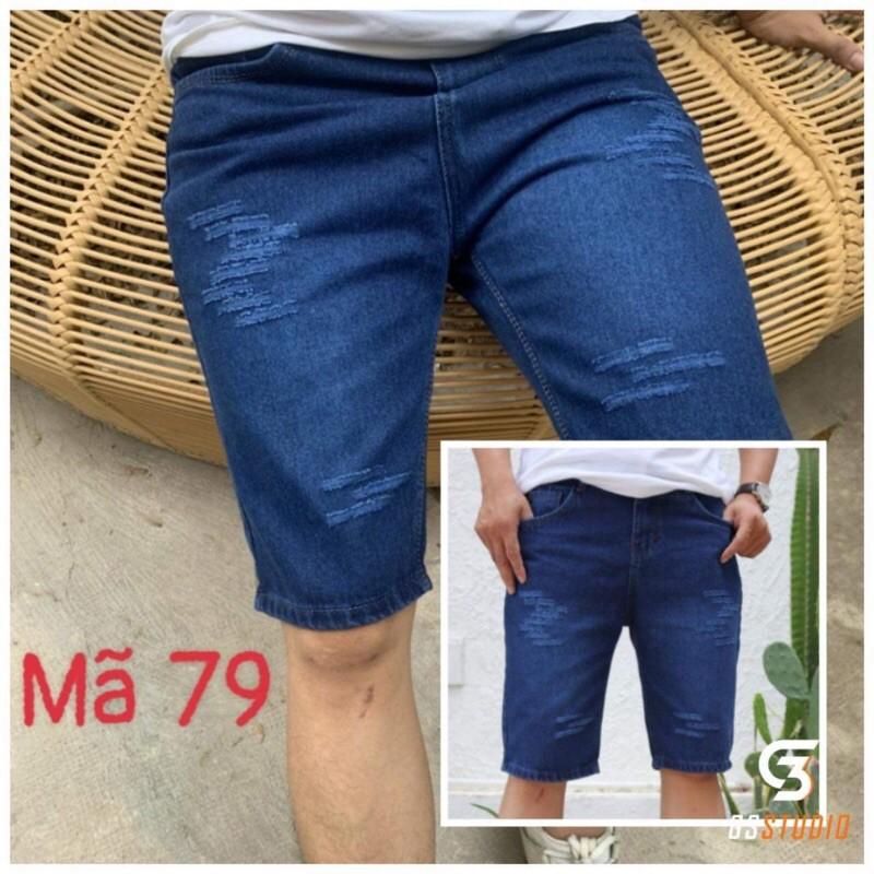 Quần short Jean nam ️ ️video gốc ️Mẫu trẻ trung dễ phối