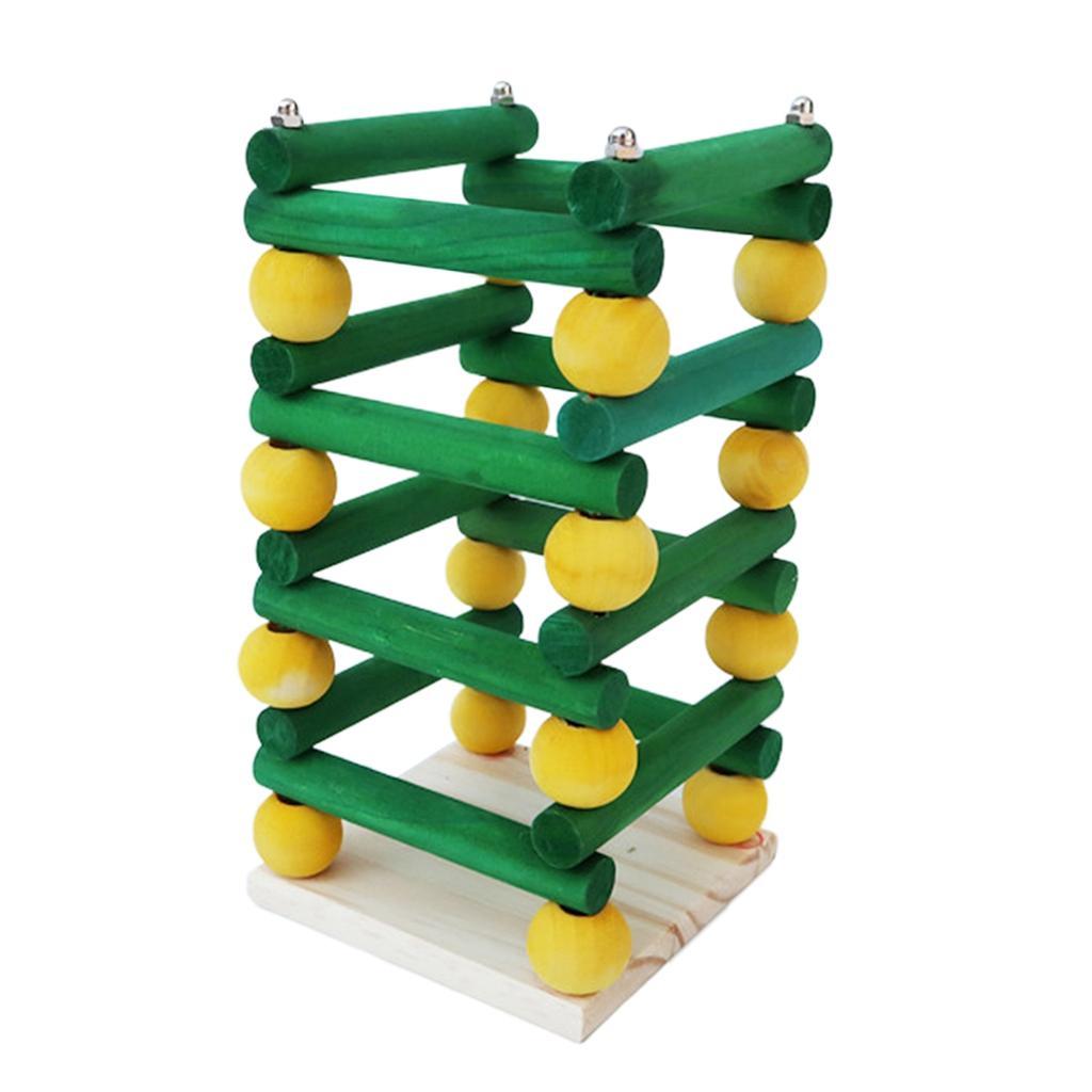 Pet Wooden Rack Feeder Hay Grass Nest Holder for Small Pet Rabbit