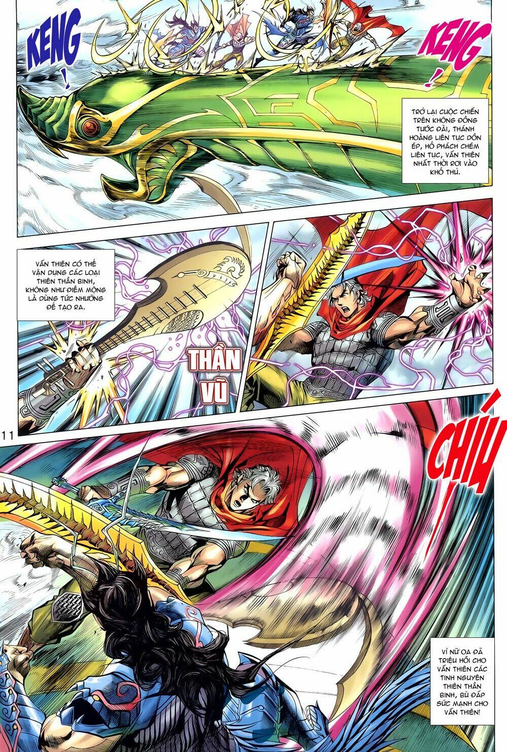 thần binh vấn thiên chapter 27 11