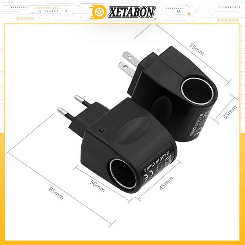Chuyển nguồn 220v -12v đầu tẩu sạc thông minh