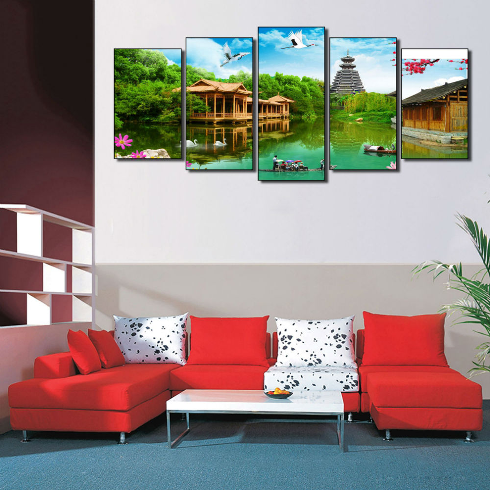 Tranh Đẹp Treo Tường Phong Thủy Q12B-ZTH