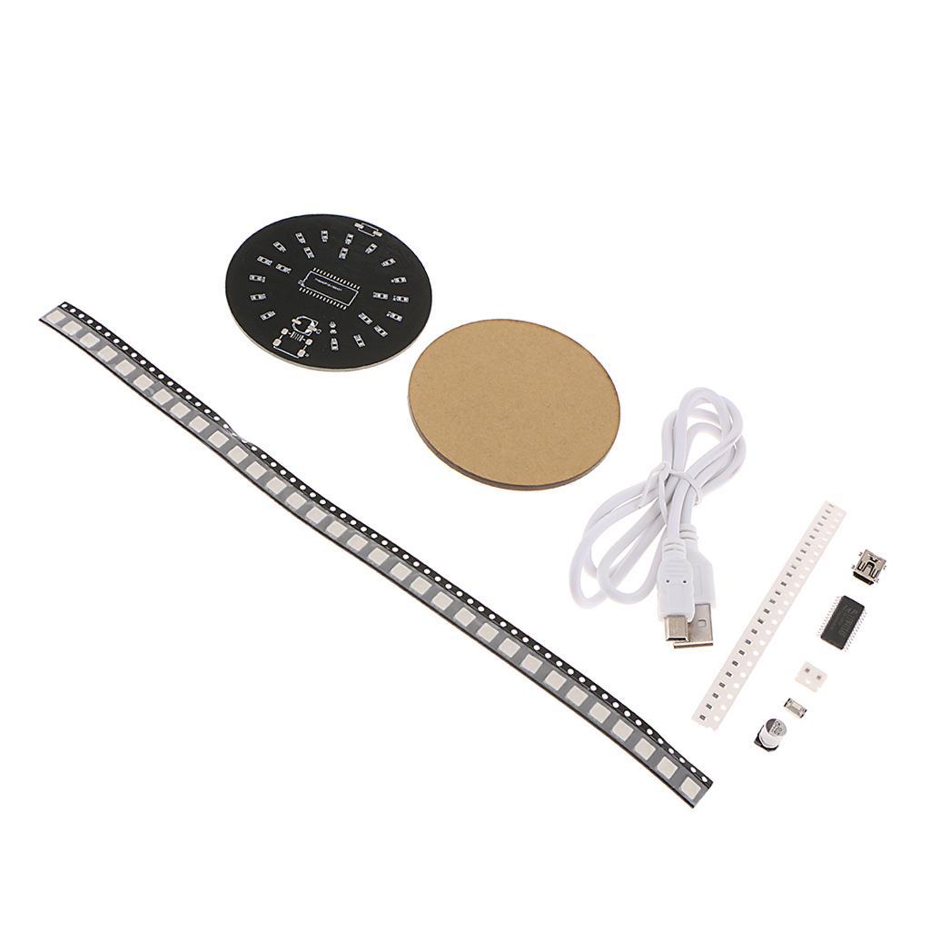 12 Bits IY WS2812 5050 RGB LED Ring Lamp Light LED Full Color Ring Board Kit