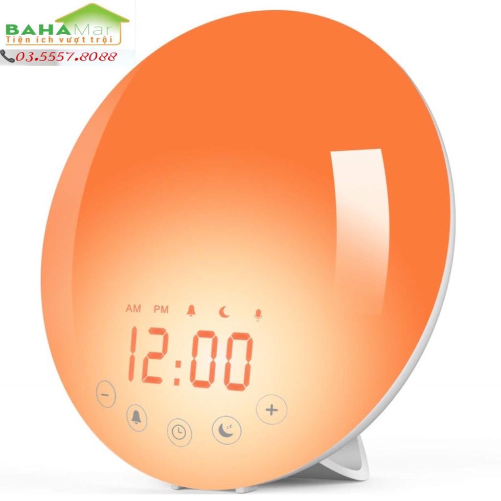 MẶT TRỜI THÔNG MINH - ĐỒNG HỒ BÁO THỨC ĐỔI MÀU NGHE FM VÀ GHI ÂM "BAHAMAR" được dùng vừa làm đồng hồ báo thức, nghe nhạc