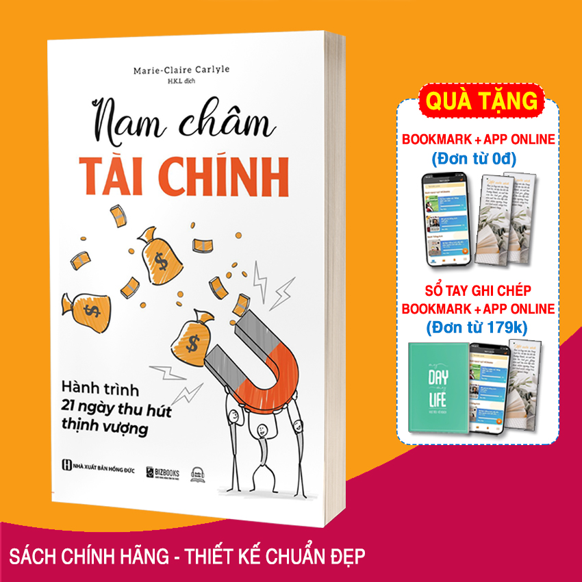 Sách Nam Châm Tài Chính - Hành Trình 21 Ngày Thu Hút Thịnh Vượng