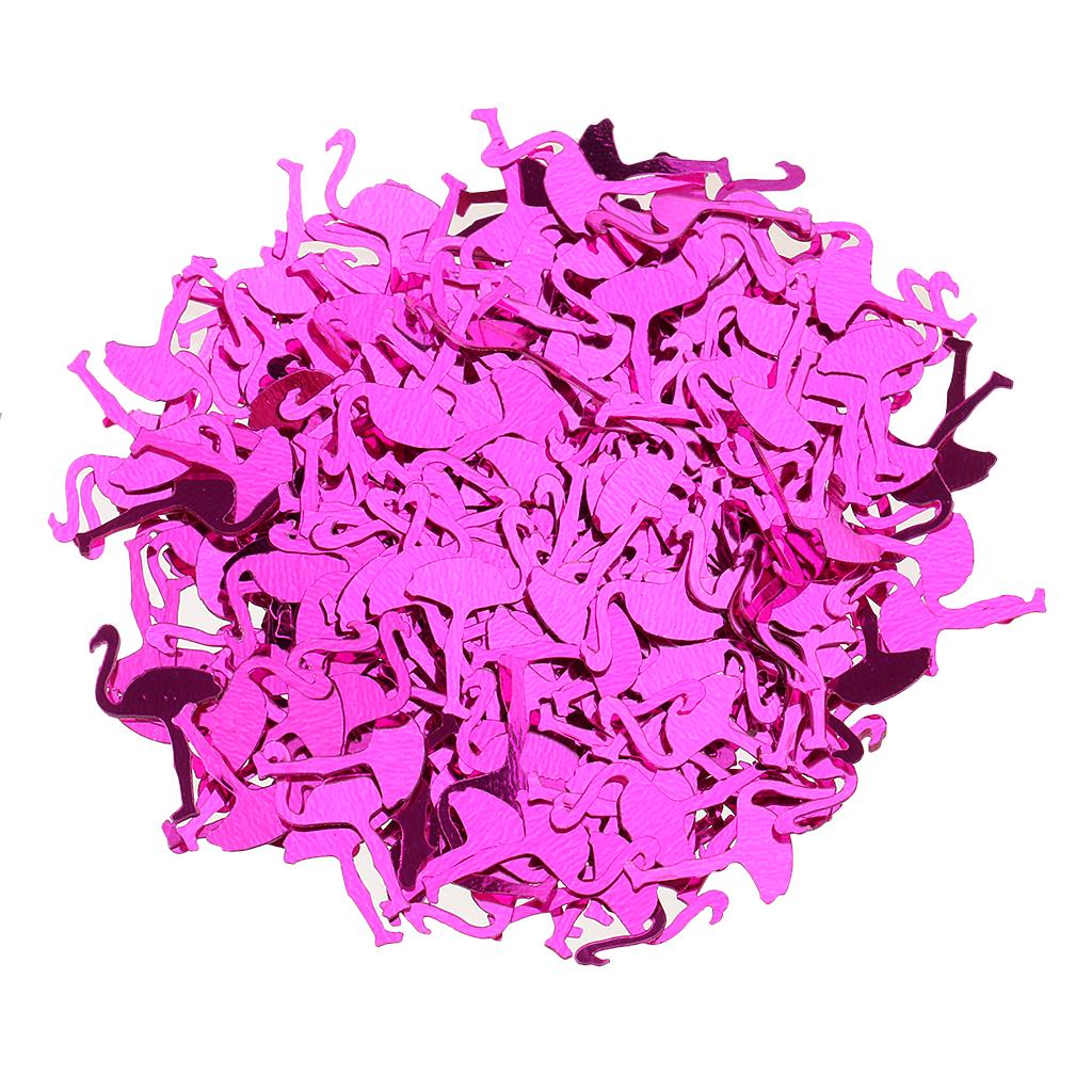 Tropical Flamingo Table Confetti Sprinkles Scatter Throwing Kids Party Decor