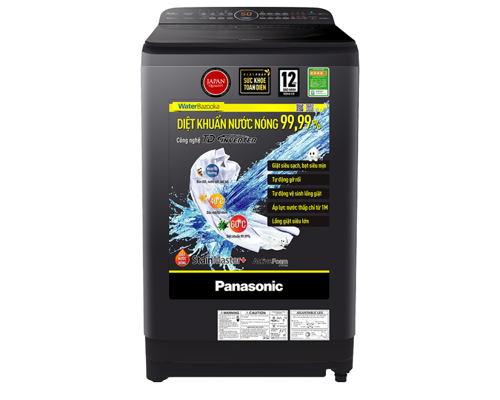 NA-FD95V1BRV - Máy giặt Panasonic Inverter 9.5 Kg HÀNG CHÍNH HÃNG