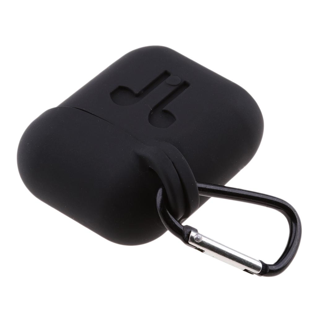 Silicone Protective Cover Case & Metal Keychain for   Black