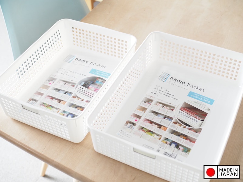 Rổ đựng đồ đa dụng Inomata size A4 - Hàng nội địa Nhật Bản