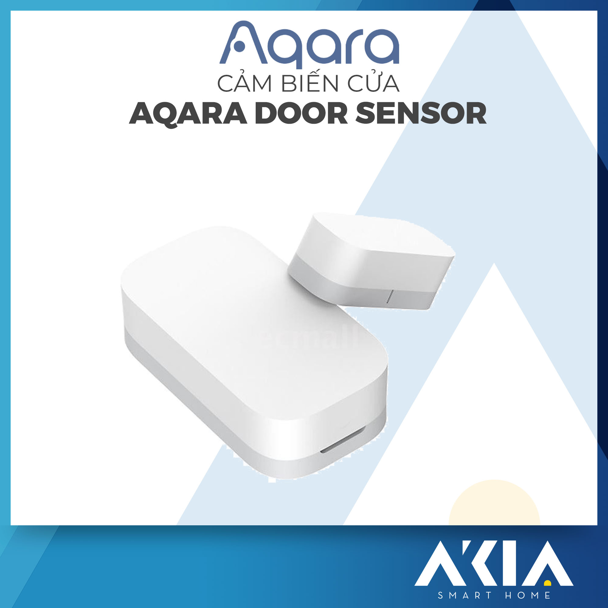 Cảm biến cửa ra vào và cửa sổ Aqara door and window sensor MCCGQ11LM, hỗ trợ Apple HomeKit