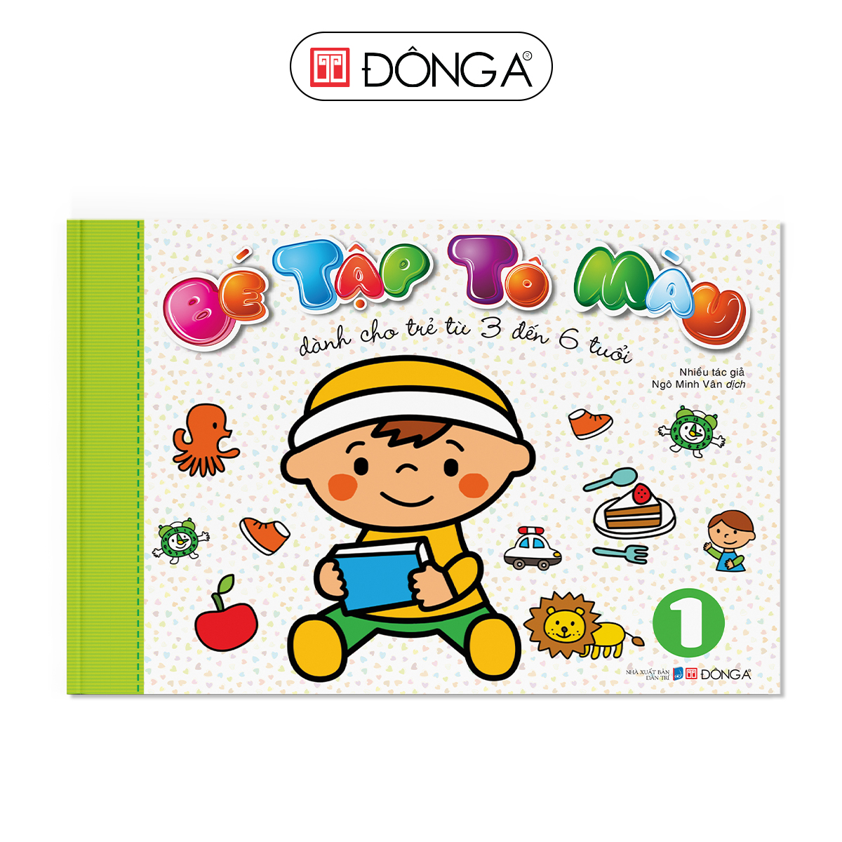 Bé tập tô màu - Dành cho trẻ 3-6 tuổi
