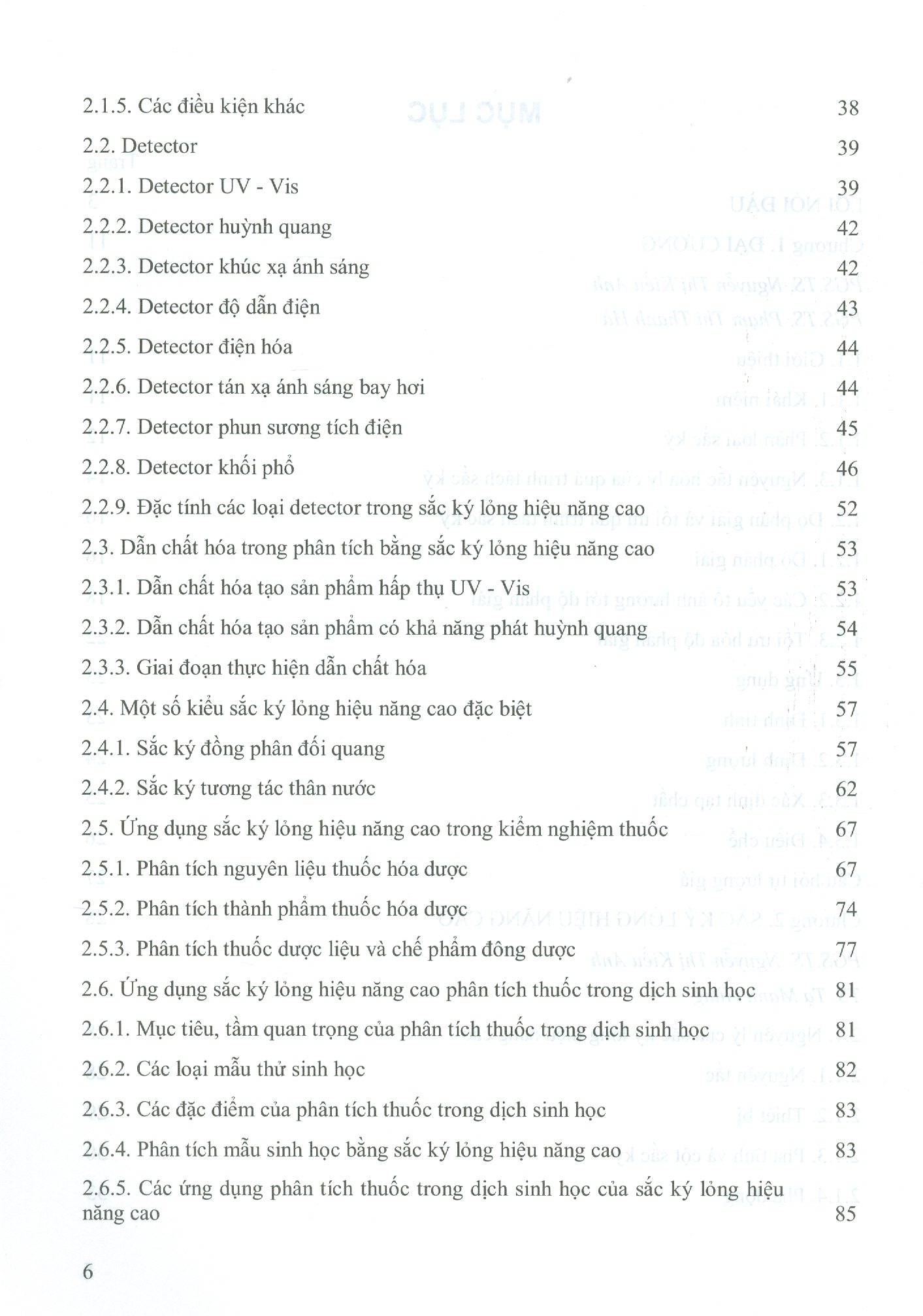 Một Số Phương Pháp Sắc Ký Dùng Trong Phân Tích Thuốc (Sách đào tạo thạc sĩ chuyên ngành Kiểm nghiệm thuốc và độc chất)