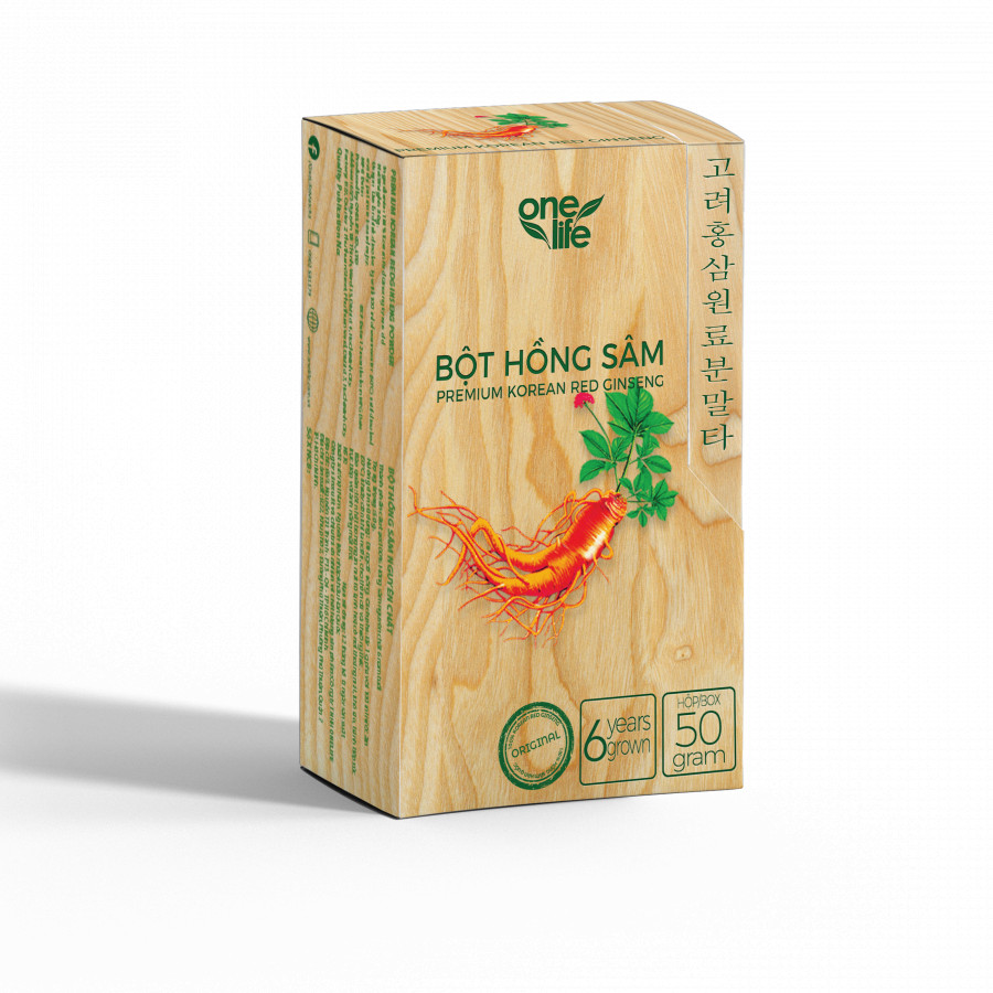 Bột Hồng Sâm Cao Cấp Hàn Quốc Onelife - Hộp 50gr