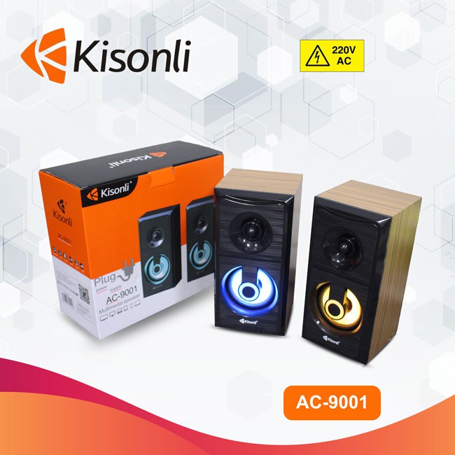 Loa 2.0 kisonli AC-9001 (220V) - Hàng chính hãng