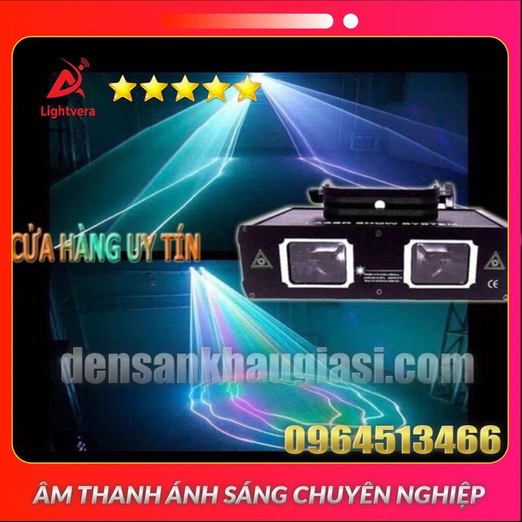 Đèn Laser Quét Tia Đèn Laser 2 Cửa 7 Màu Dành Cho Phòng Bay Phòng Karaoke Đèn Sân Khấu Lightvera