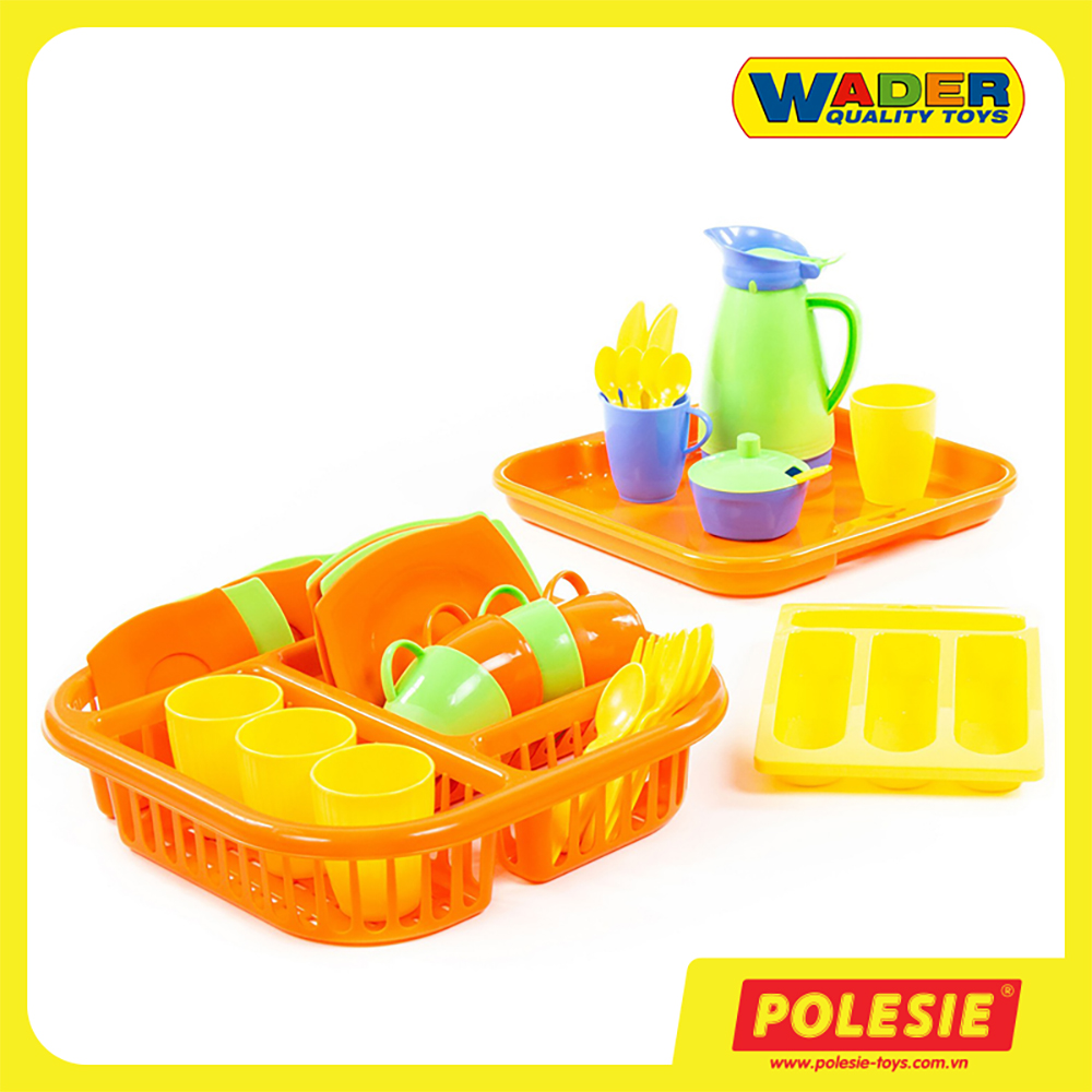 Bộ Đồ Chơi Nấu Ăn Cho Bé Alice Polesie 40718 - Hàng chính hãng nhập khẩu châu âu