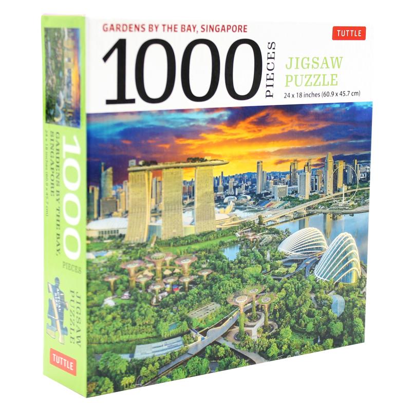 Singapore's Gardens By The Bay - 1000 Piece Jigsaw Puzzle (Finished Size 24 in x 18 in)