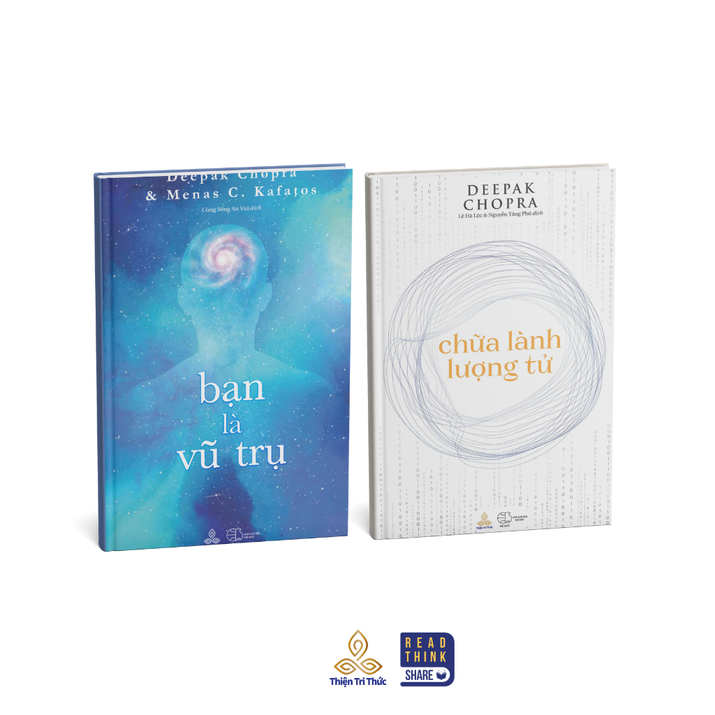 Sách - Bạn là vũ trụ và Chữa lành lượng tử