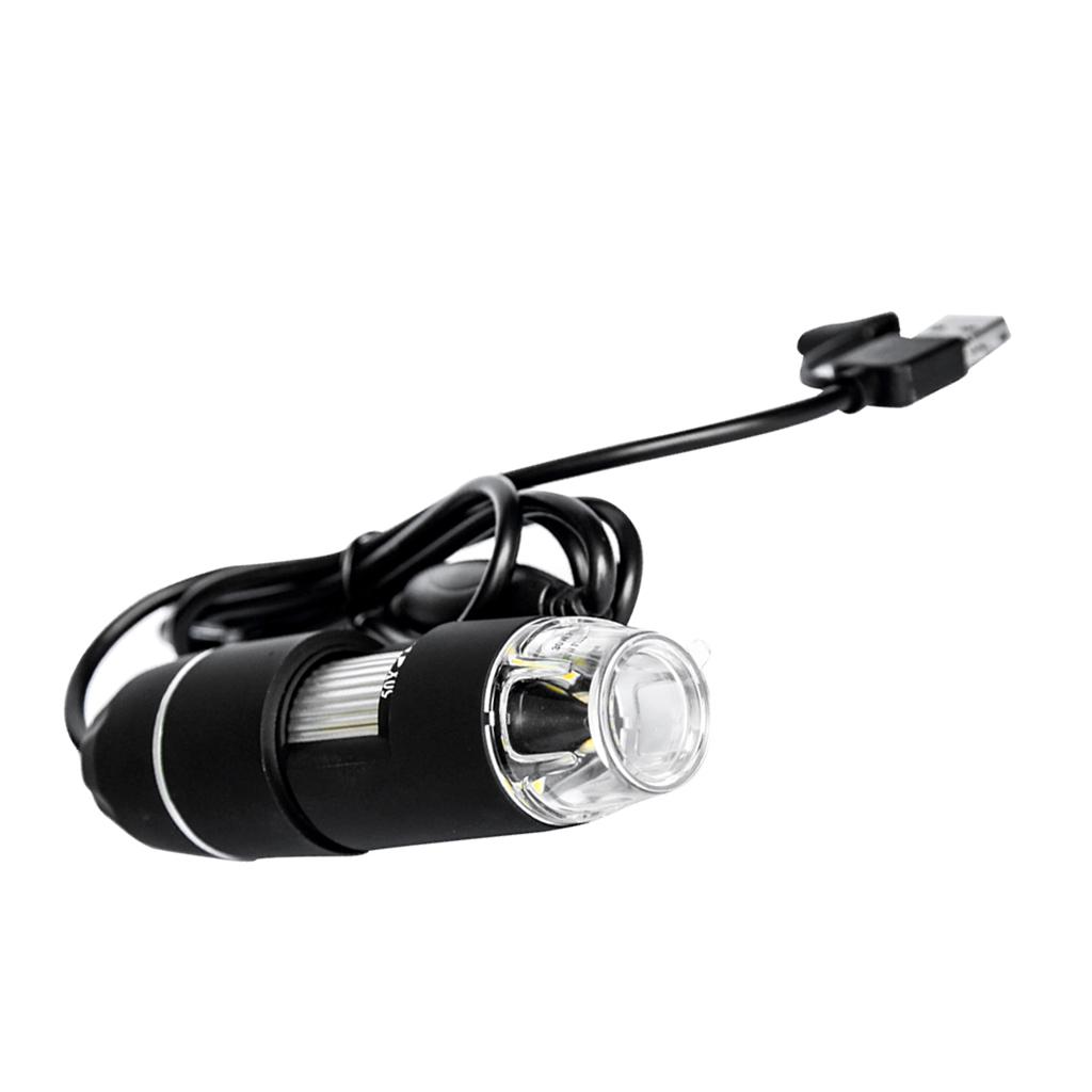 Handheld Portable Mini Digital Microscope 1000x Magnification 0.3MP, Easily captures microscopic pictures and videos